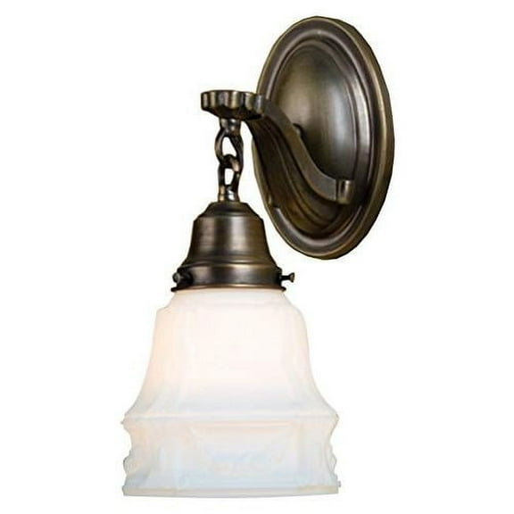 Meyda Tiffany 36614 5" Wide 1 Light Wall Sconce - Brass