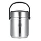thumbnail image 1 of Tarro de comida aislado al vacío de acero inoxidable Recipiente termo portátil de larga duración con Abanopi Silver, 1 of 7
