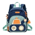 thumbnail image 3 of Cute Cartoon Car Print Primary School Backpack for Age 4t 5t 6t, 5th 6th Adjustable Straps Lightweight Waterproof Daypack, 3 of 8