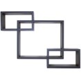 thumbnail image 1 of GoDecor Étagère Flottante Noire 3 Inct Murale Décoration Maison, 1 of 6