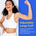 thumbnail image 3 of Easy Home Upper Arm Blood Pressure Monitor with LCD Display & Portable Cuff, 3 of 8