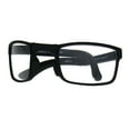 thumbnail image 3 of Collapsible Rectangular Plastic Folding Clear Lens Reading Glasses Black 1.75, 3 of 4
