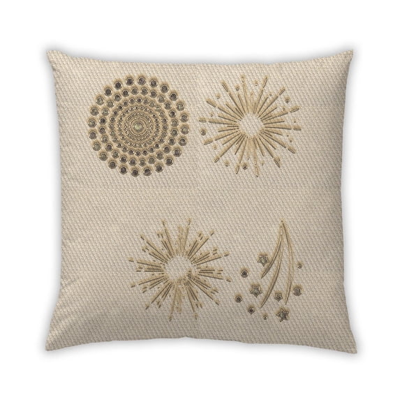 Ahgly Company Indoor Square Contemporary Throw Pillow, 18 inch by 18 inch