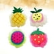 thumbnail image 4 of EeaseMX 4 esponjas de ducha grandes con forma de fruta de colores (piña, sandía, manzana y fresa), 4 of 7