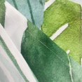 thumbnail image 3 of Cactus Kitchen Curtains Romantic Tender Blossoms and Barren Heath Natural Vegetation Window Drapes for Kitchen Cafe Decor, 55" X 39" (2 Panels 27.5 x 39 Inch), Green Coral, 3 of 6