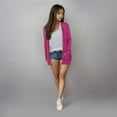 thumbnail image 3 of WOYY Tween Girls Cardigan Jacket Solid Color Casual Long Sleeve Coat Shirt, Sizes 11-12, 3 of 6