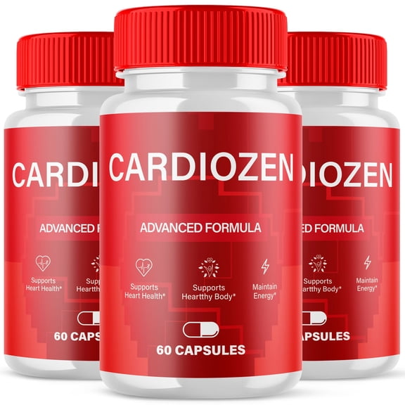 Cardiozen Blood Balance Support Pills Advanced Formula Vitamin Supplement 180 Capsules