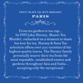 thumbnail image 4 of Harney & Sons, Paris, Fruity Black Tea with Bergamot, 3.17 oz, 50 Count, 4 of 6