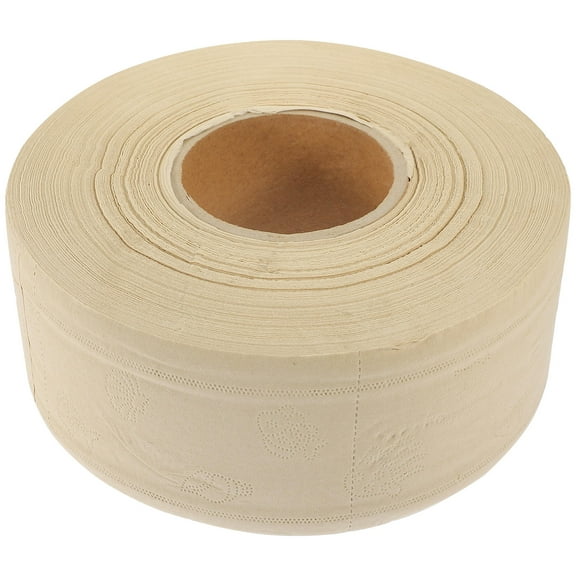 KALLORY Tissue Paper Roll Bamboo Pulp Toilet Paper for Home Use 1Pcs 8.3x3.5in
