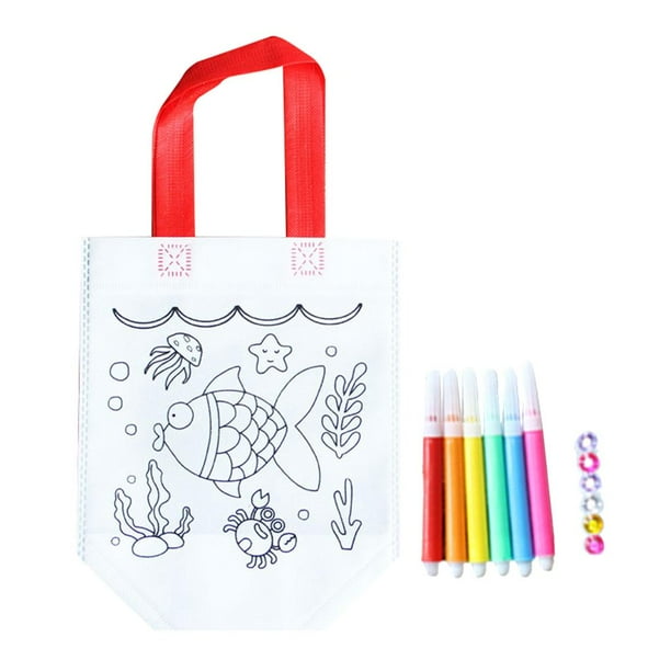 Bolsas para colorear niños sale