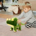 thumbnail image 5 of Wizlet Dinosaur Plush Pillows, Soft and Cuddly Triceratops Plush Plush Toy, for Valentine's Day Birthday Xmas Christmas Best Gifts 29.5in (Dark Green), 5 of 5