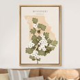 thumbnail image 4 of IDEA4WALL Framed Canvas Print Wall Art Missouri White Hawthorn State Flower Floral Plants Illustrations Multicolor Rustic Minimal Wall Decor for Living Room, Bedroom, Office - 16"x24" Natural, 4 of 5