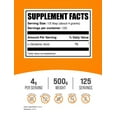 thumbnail image 2 of BulkSupplements L-GLutamine Powder - Amino Acid Supplements, Glutamine Supplement - Unflavored, 5g per Serving, 500g (1.1 lbs), 2 of 5