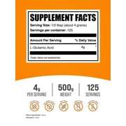 مكبرات الصوت L-GLutamine Powder - مكملات الأحماض الأمينية ، مكمل الجلوتامين - بدون نكهة ، 5 جم لكل حصة ، 500 جم (1.1 رطل)