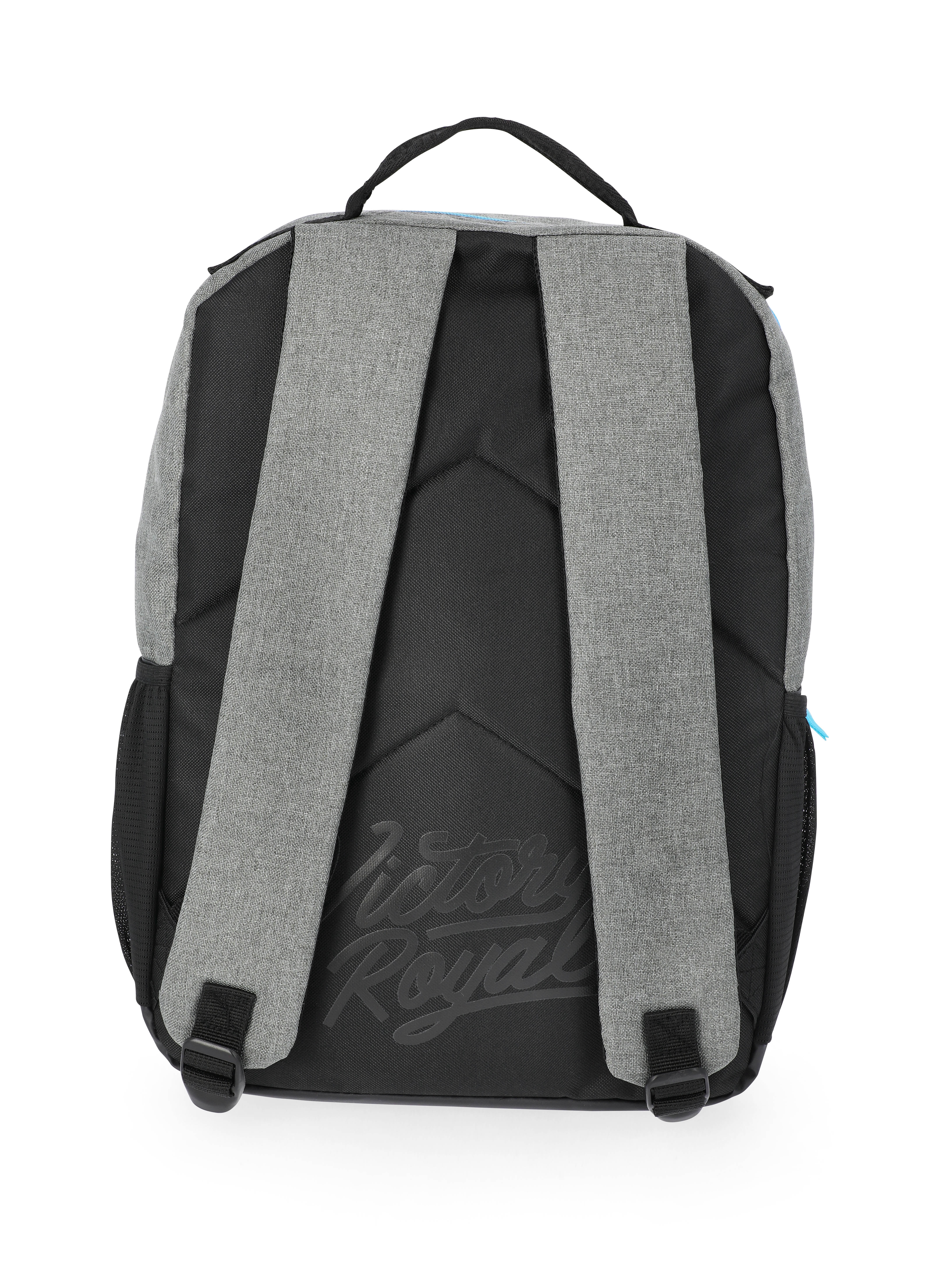 Fortnite Splat Logo Boys 17" Backpack, Heather Gray