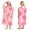 Pink Flower, variant on Tirrinia Kids Hooded Poncho Towel for Surf Swim, Absorbent Beach Wearable Towel for Teenagers, Sand Proof Swim Changing Robe