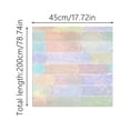 thumbnail image 3 of SIfdSeng Window Privacy Film with 2026 Floral Privacy Window Film 3D Transparent Static Cling Blocking & Heat Insulation for Home And, 3 of 6