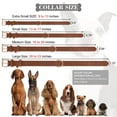 thumbnail image 3 of SUOSDEY Puppy Collar Adjustable Soft Breathable Leather Dog Collar for Small Medium Large, 3 of 5
