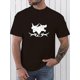 thumbnail image 1 of Camiseta creativa con estampado gráfico de cabezas de animales para hombre, informal, de manga corta y cuello redondo, ideal para verano y actividades al aire libre. Ideal para adultos, hombres, mujer, 1 of 5