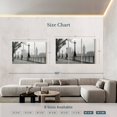 thumbnail image 3 of Elephant Stock London Black And White Wall Art - Horizontal Multi Panel Canvas - Living Room Wall Decor - Places Multi Panel - Gray And Black Decor - 74" x 48", 3 of 4