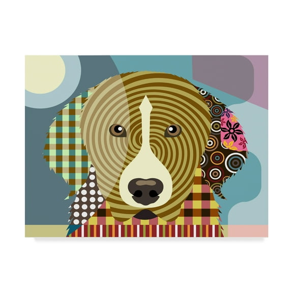 Trademark Fine Art 'Great Pyrenees' Canvas Art by Lanre Adefioye