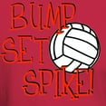 thumbnail image 3 of CafePress - Bump, Set, Spike Dark T Shirt - Men's Classic Graphic Cotton T-Shirt, 3 of 4