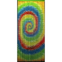 Beaded Doorway Curtains Bead Strands For Living Room Bedroom Door Kitchen Handmade Japanese Strings Vintage Divider Painted Art Tye Dye