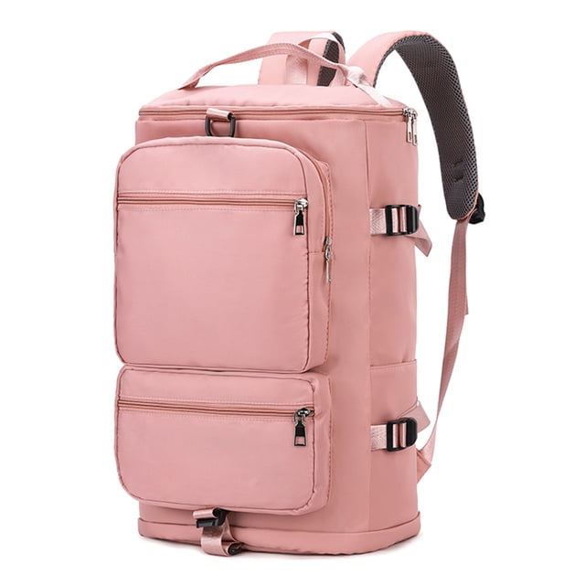 Bolsa Mochila de viaje de entrenamiento deportivo de gran capacidad para mujeres (rosa) Likrtyny Para Estrenar