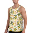thumbnail image 2 of Vsdgher Fruit Men's Workout Tank Tops Sleeveless Gym Shirt Quick Dry Fitness Bodybuilding Sleeveless T Shirt-Medium, 2 of 7