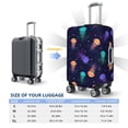 thumbnail image 6 of Vsdgher Sea Jellyfish Print Luggage Cover Washable Suitcase Cover Protector Anti-scratch Suitcase cover Fits 18-32 Inch Luggage, 6 of 8