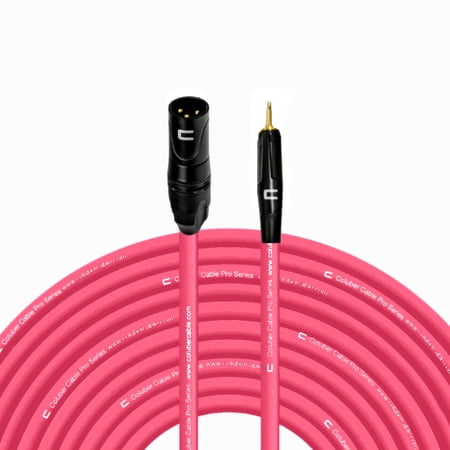 Coluber Cable Unbalanced XLR Male - 3.5mm TS Professional Microphone Cable