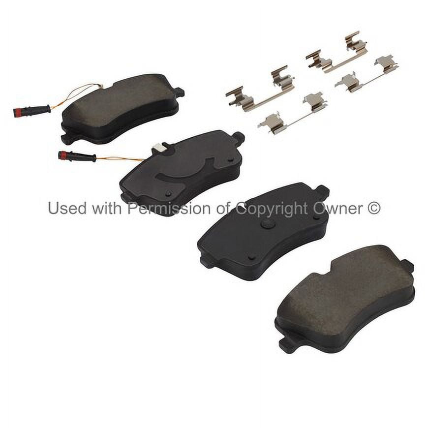Mpa Electrical 1003-0872AM Quality Built Disc Brake Pad Set   Black Series,