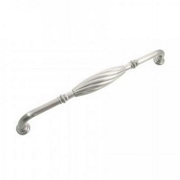 Strategic Brands 84228 8 in. Satin Nickel French Twist Cabinet Pull