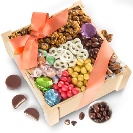 Golden State Gourmet Fruit Spring Sweets & Chocolate Gift Crate