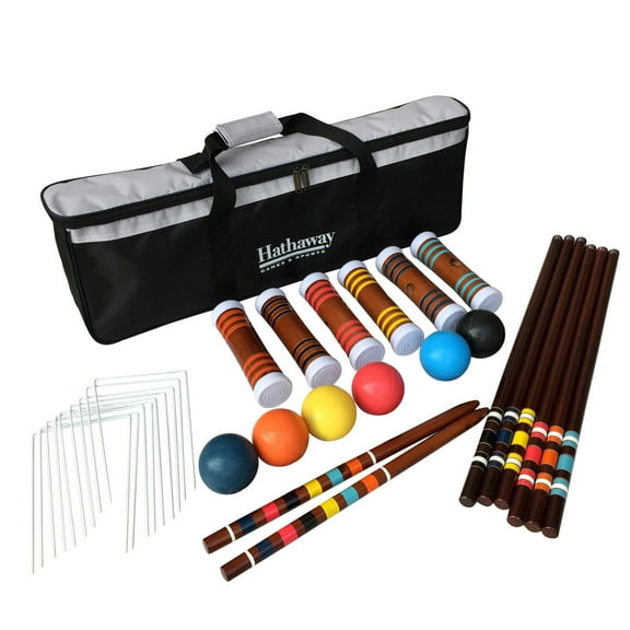 Hathaway 6-Player Croquet Set