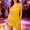 Gold, variant on Women's Tassel Prom Dress Sleeveless V Back Sequins Fringe Jumpsuit One Piece Short Romper Party Nightclub Gold