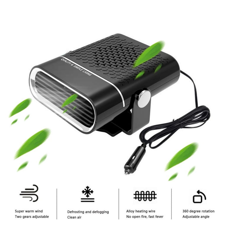 2022 Portable Car Heater, Fast Heating Quickly Defrost Defogger