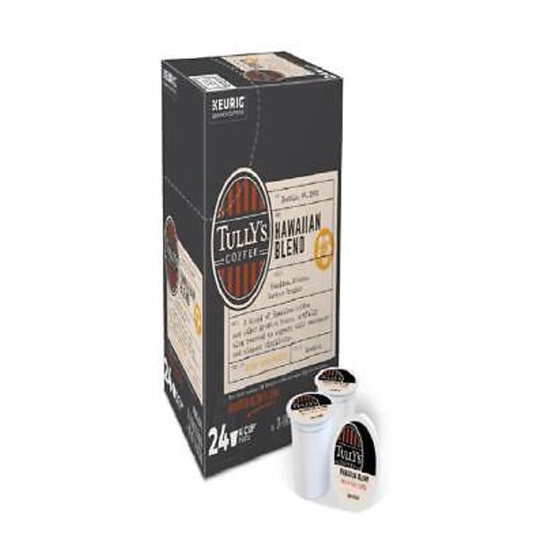 Keurig 5000330091 Tullys Hawaiian Blend Coffee KCups
