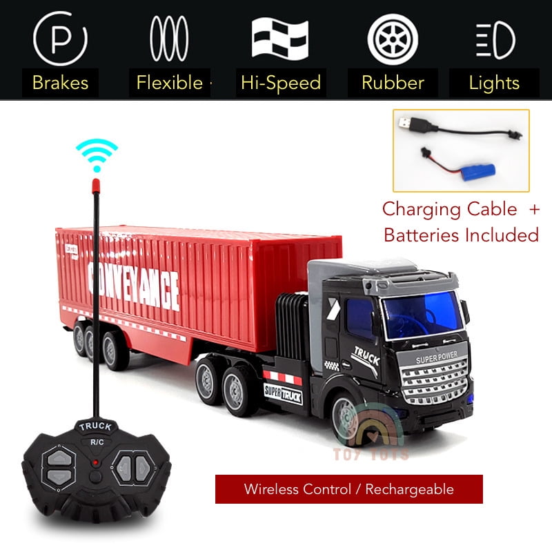 RC Commercial Truck Series with Rechargeable Batteries Oil Tanker