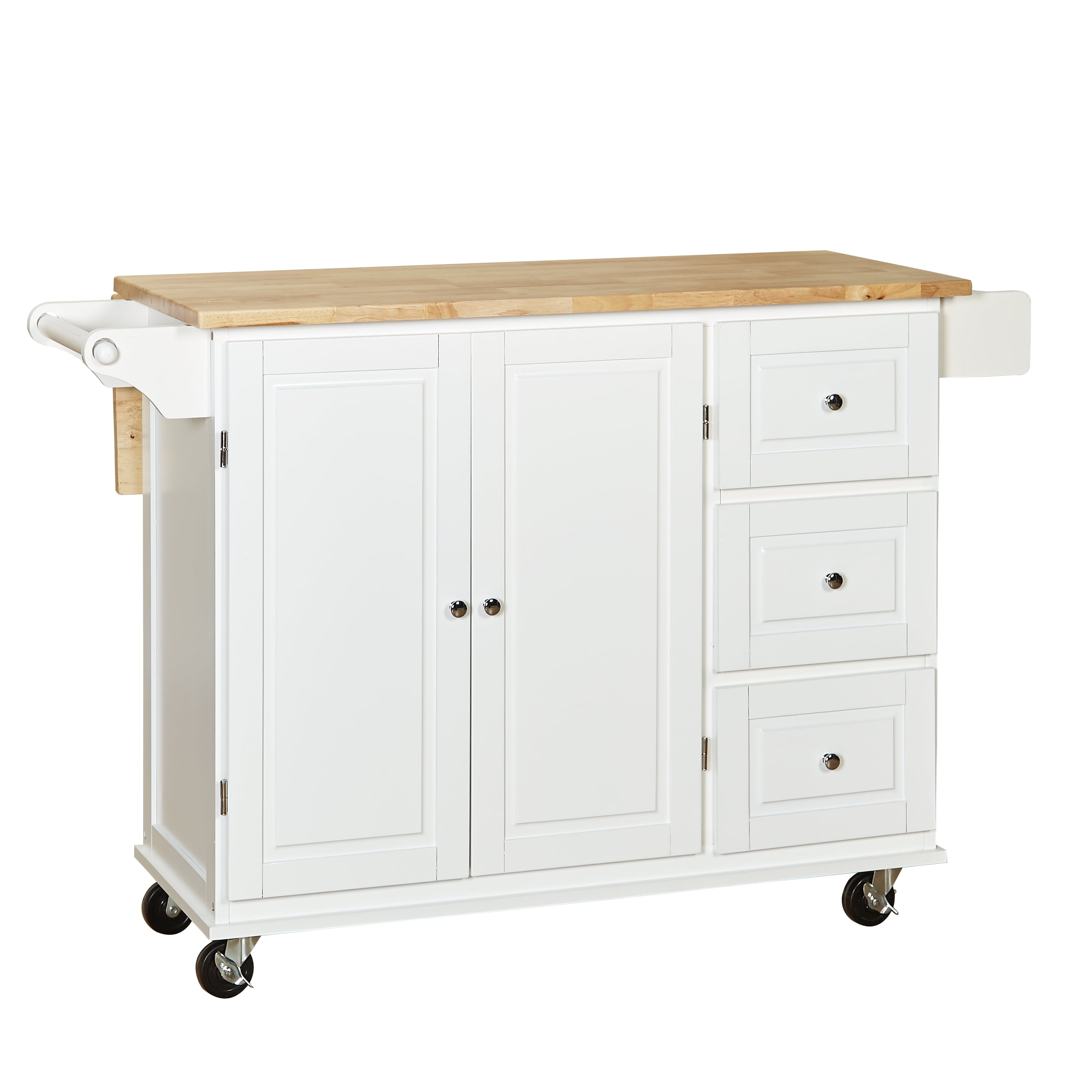 Thatcher Kitchen Cart, White