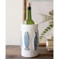 thumbnail image 1 of Jarrón de barro BLACK FOREST DECOR Sardine School 11x20 cm, 1 of 1