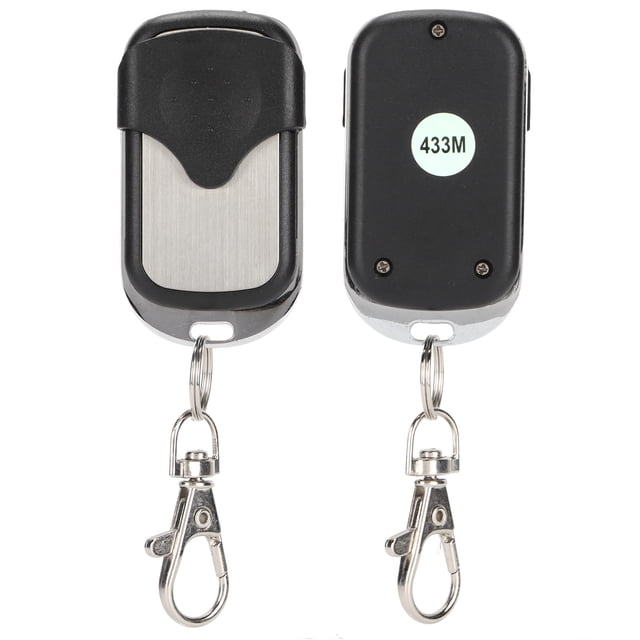 Control remoto inalámbrico de 433 MHZ con 4 teclas de aprendizaje y control remoto universal para puerta de garaje eléctrica