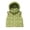 Green, variant on Boys Girls Hooded Puffer Vest Lightweight Sleeveless Padded Down Waistcoat Winter Outdoor Kids Warm Comfy Jackets