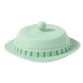 thumbnail image 1 of sweethay Colador de desagüe del fregadero Colectores de pelo Ducha de goma Bañera Filtro de piso Agua Juegos de accesorios de baño verde claro, 1 of 6
