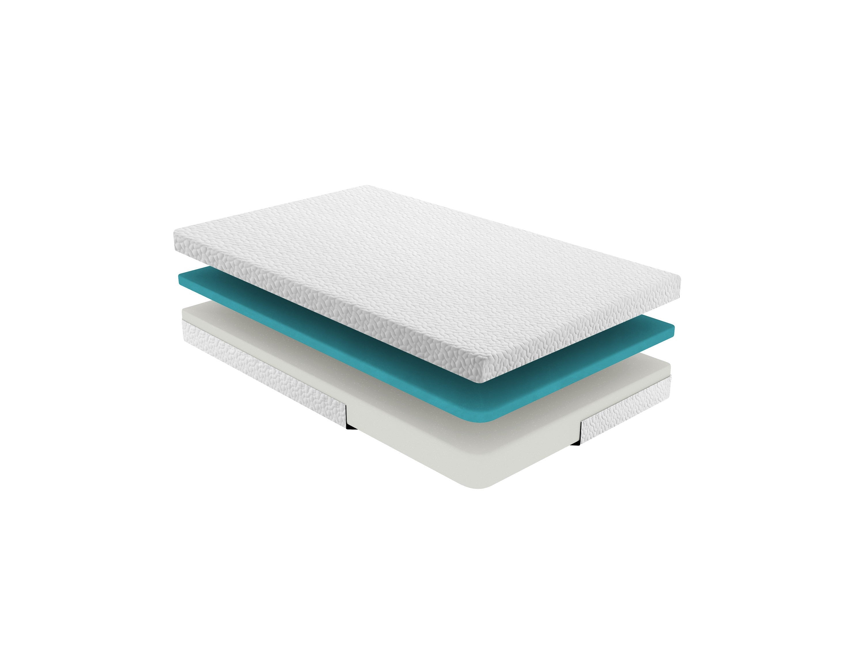 6 in. Full Size Mattress Breathable Fabric Comfort, Gel Memory Foam Mattress in a Box