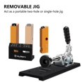 thumbnail image 5 of Pocket Hole Jig Kit Professional Upgraded All-Metal Pocket Screw Jig with Drill Bits Woodworking Pocket Drill Jig Kit, 5 of 5