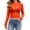 Red, variant on Women's Sheer Mesh Long Sleeve See Through Crop Top, Sexy Sparkle Layering Tee with Mock Neck, Going Out Night Club Blouse for Summer Black XL