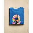 thumbnail image 3 of Brazil Carnival 90'S Style Sweatshirt Women -Image by Shutterstock, Female x-Large, 3 of 4