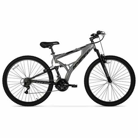 Hyper Bicycles 29" Men's Havoc Mountain Bike, Adult Ages 14+, Gray