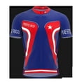 thumbnail image 3 of Puerto Rico Full Zipper Bike Short Sleeve Cycling Jersey  for Women - Size 2XL, 3 of 4